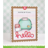 Lawn Fawn Let's Toast Pull Tab Add-On Dies (LF1822)